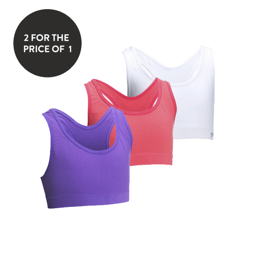 304221 GIRLS´ TOP (3  PACK) ***2FOR1***
