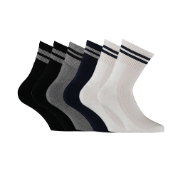 SHORT SOCKS FASHION (6PAR)