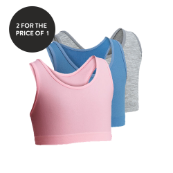 304247 GIRLS´TOP (3-PACK) ***2FOR1***