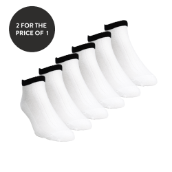 304056 UNISEX SOFT TOP SOCKS (6PAR) ***2FOR1***