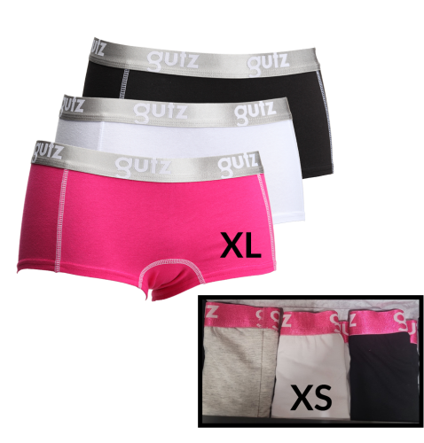 LADIES BOXER COTTON (3P)